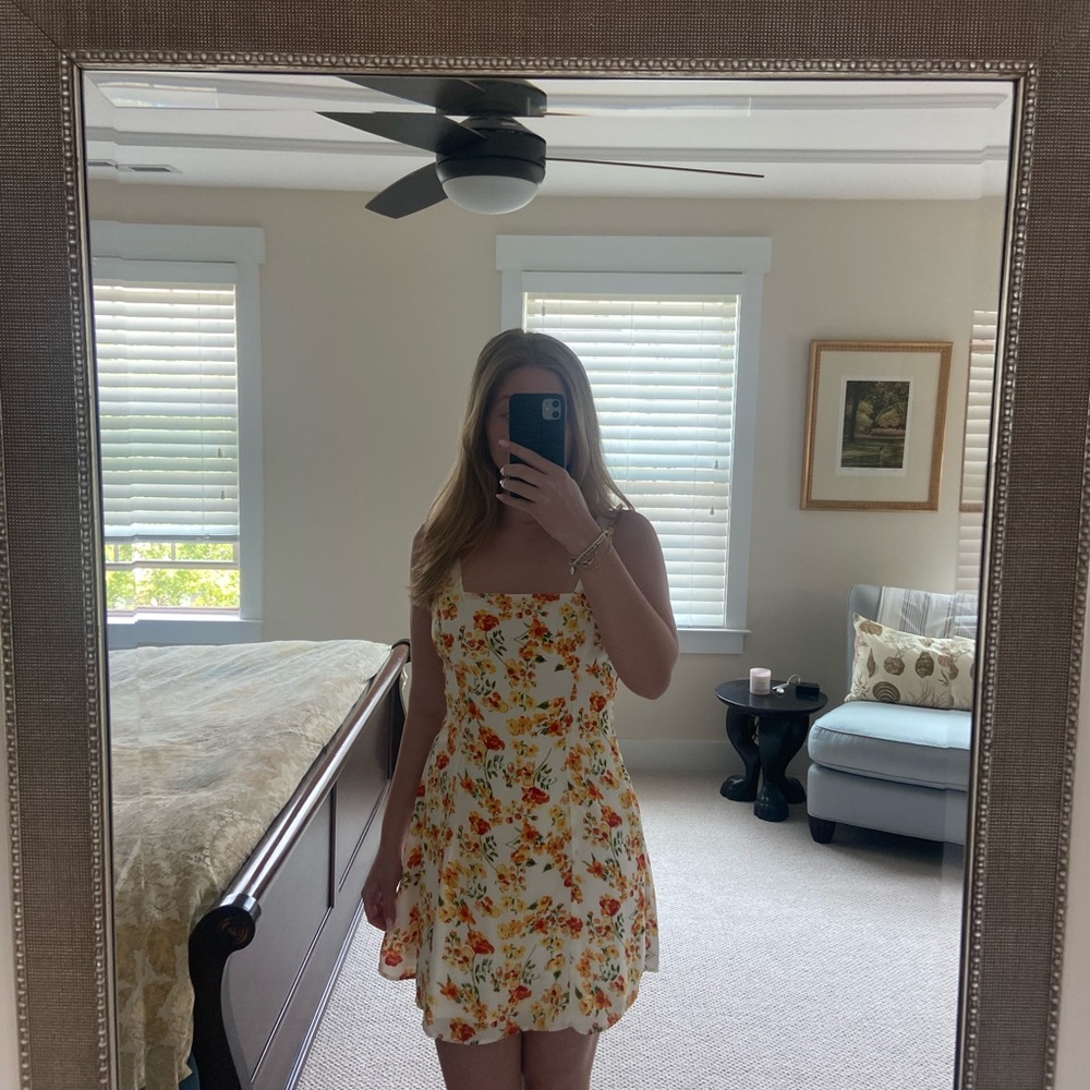 Floral sun dress